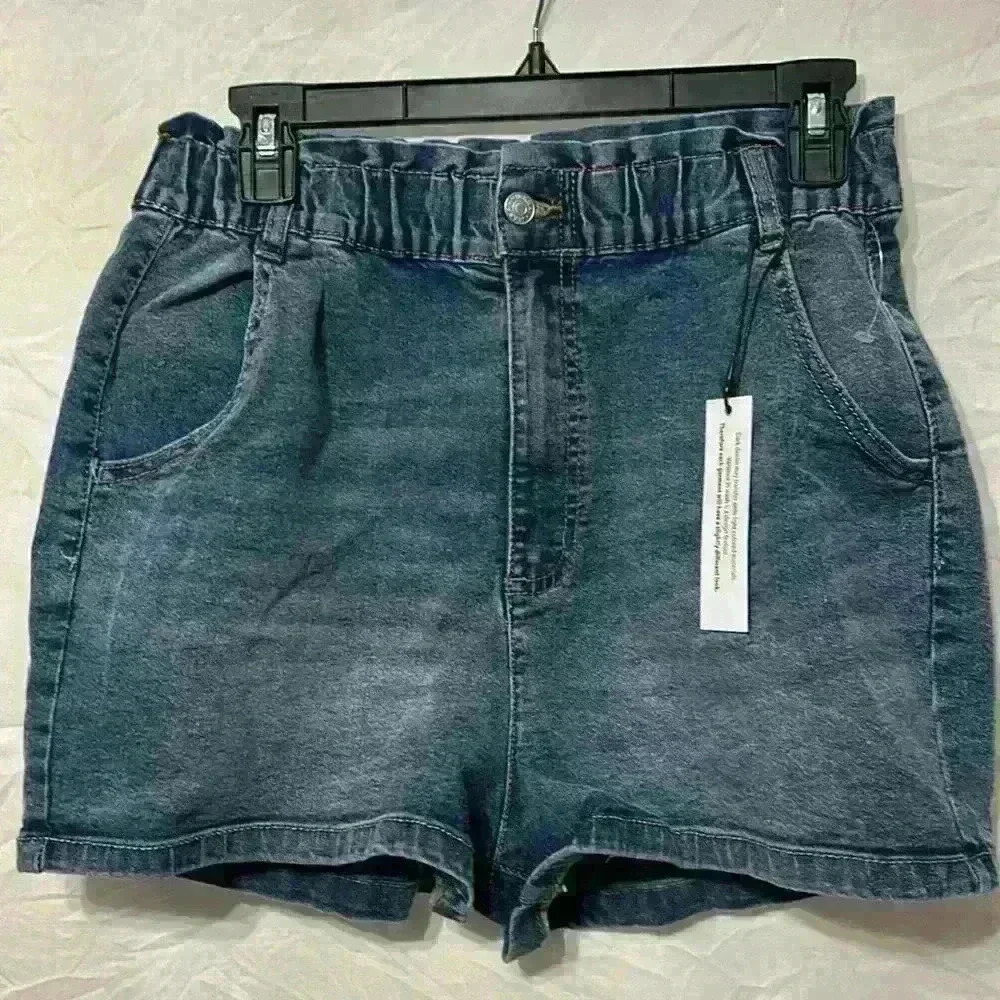 Highway Jeans Paper Bag Waist Shorts‎ Size 9 NWT